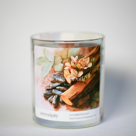 Tonka & Oud Candle