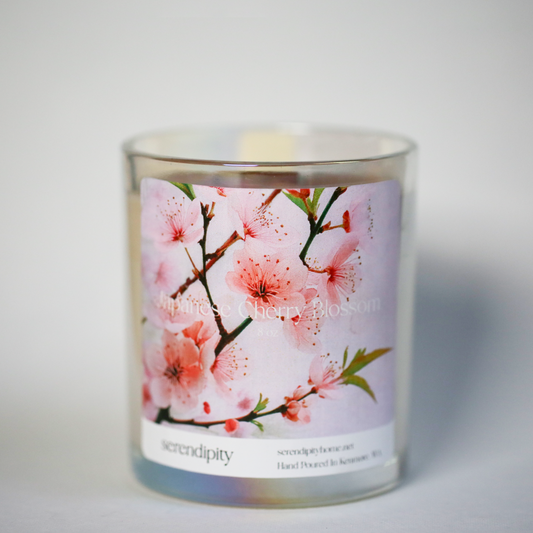 Japanese Cherry Blossom Candle